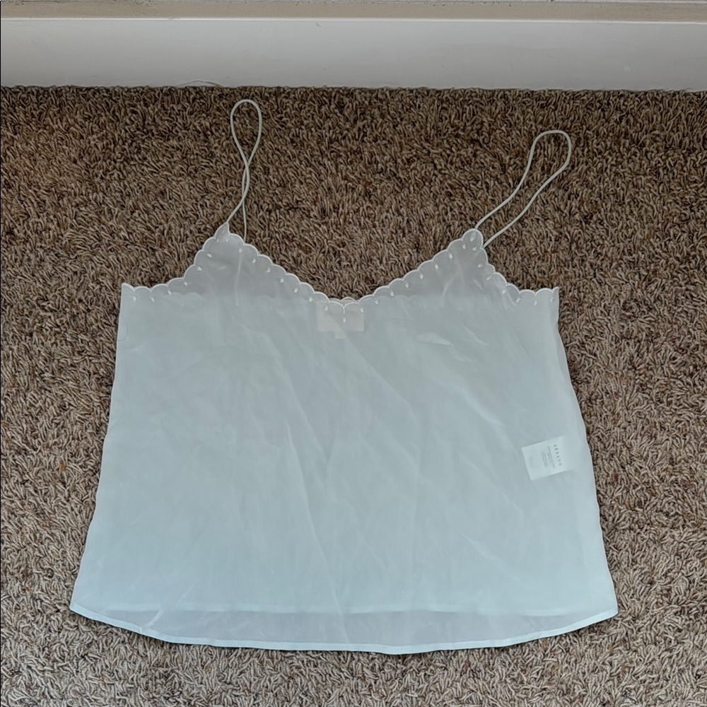 Sezane silk top